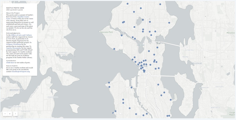 caption: A screenshot of the Seattle Poetic Grid.