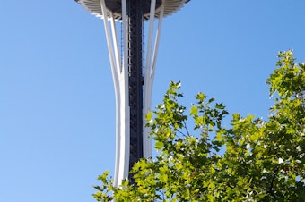 caption: Seattle's Space Needle: leaving Seattle?