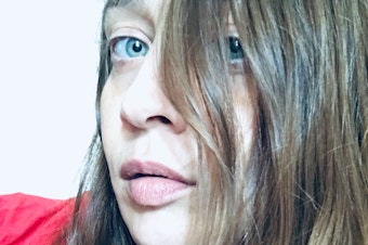 caption: The title of Fiona Apple's <em>Fetch the Bolt Cutters </em>started as a line from a TV crime drama, but became the album's central message: "Fetch your tool of liberation. Set yourself free," Apple says.