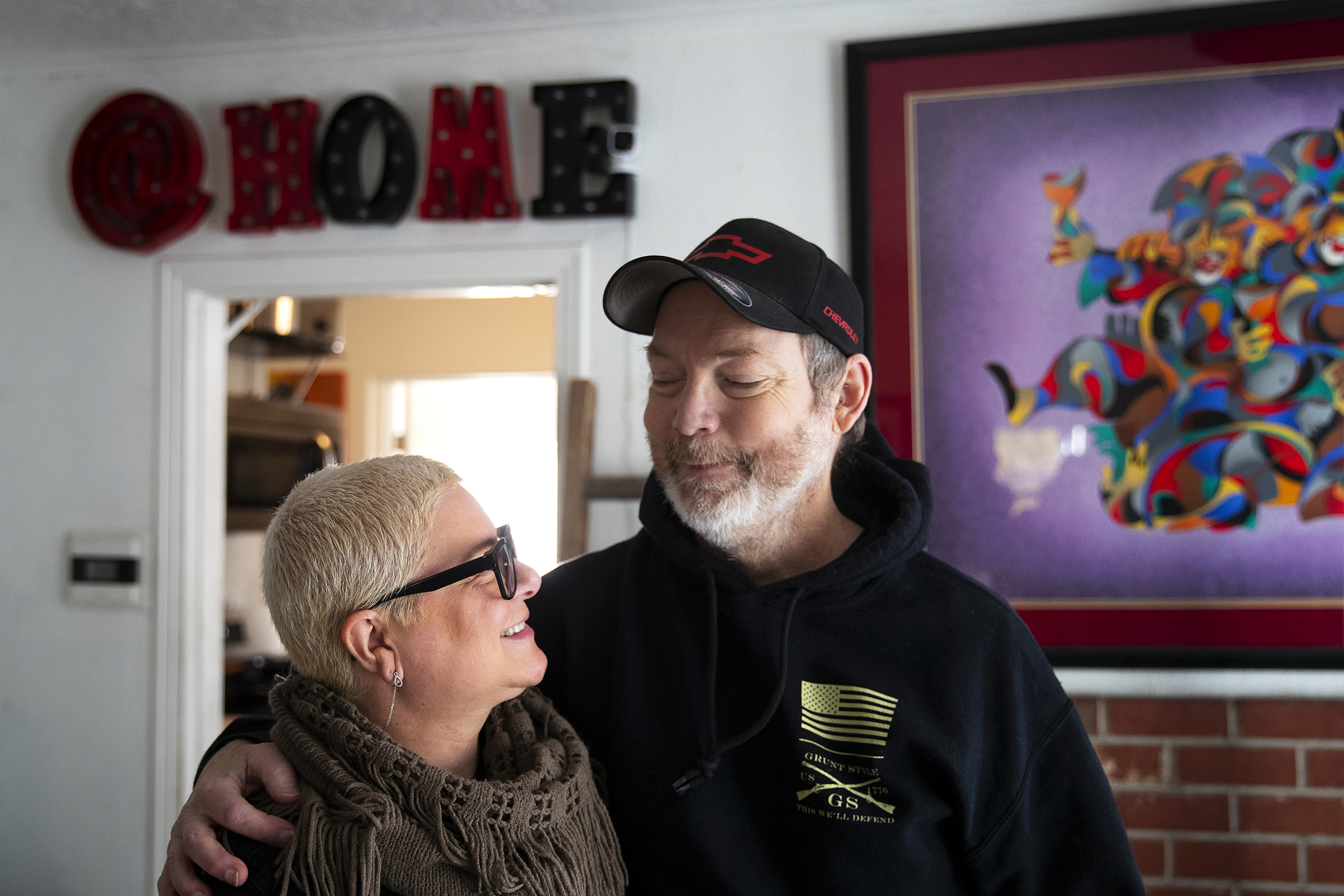 caption: Tessa and Matt Kidd are portrayed at their home on Friday, January 16, 2026, in Auburn. 