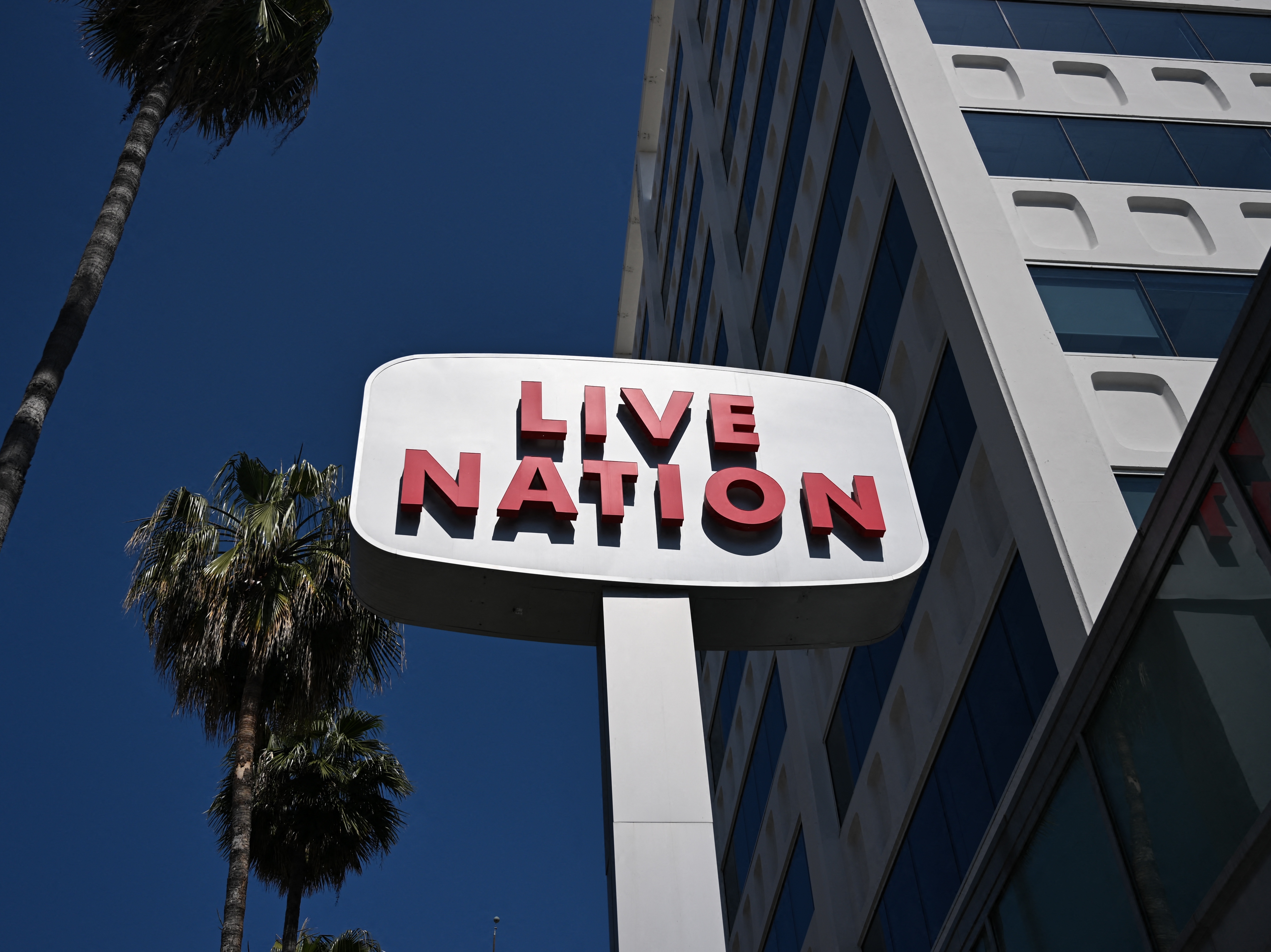 caption: Live Nation, which owns the ticketing company Ticketmaster and owns or operates hundreds of venues, was accused in the antitrust lawsuit of unfairly wielding its power over the live music industry.