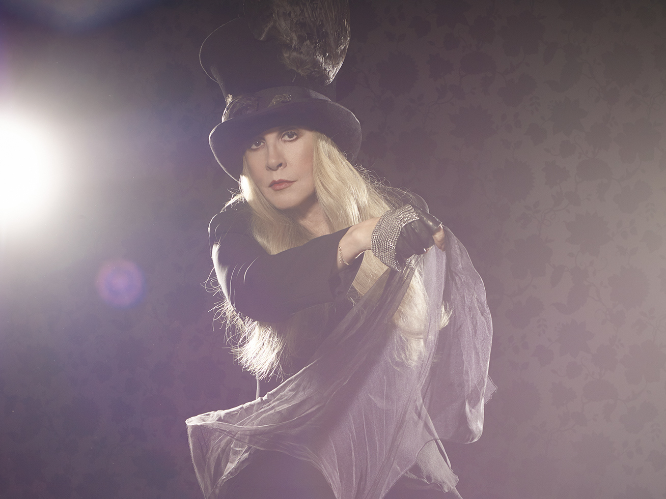 caption: Stevie Nicks' new <em>24 Karat Gold</em> concert film foregrounds songs the artist says never got their due.