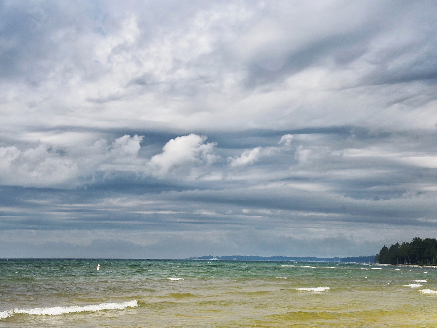 caption: Rolling clouds.