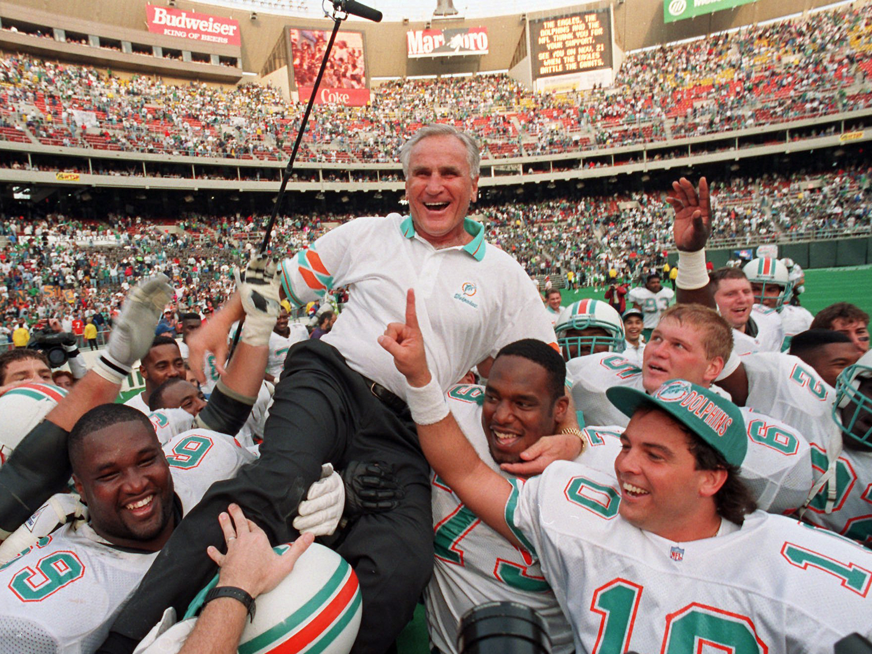 Don Shula named No. 3 all-time coach by ESPN - The Phinsider