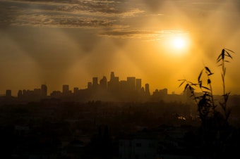 caption: A heat wave is smothering much of the Western region including Los Angeles. Worrisome weather trends like this can contribute to climate stress.