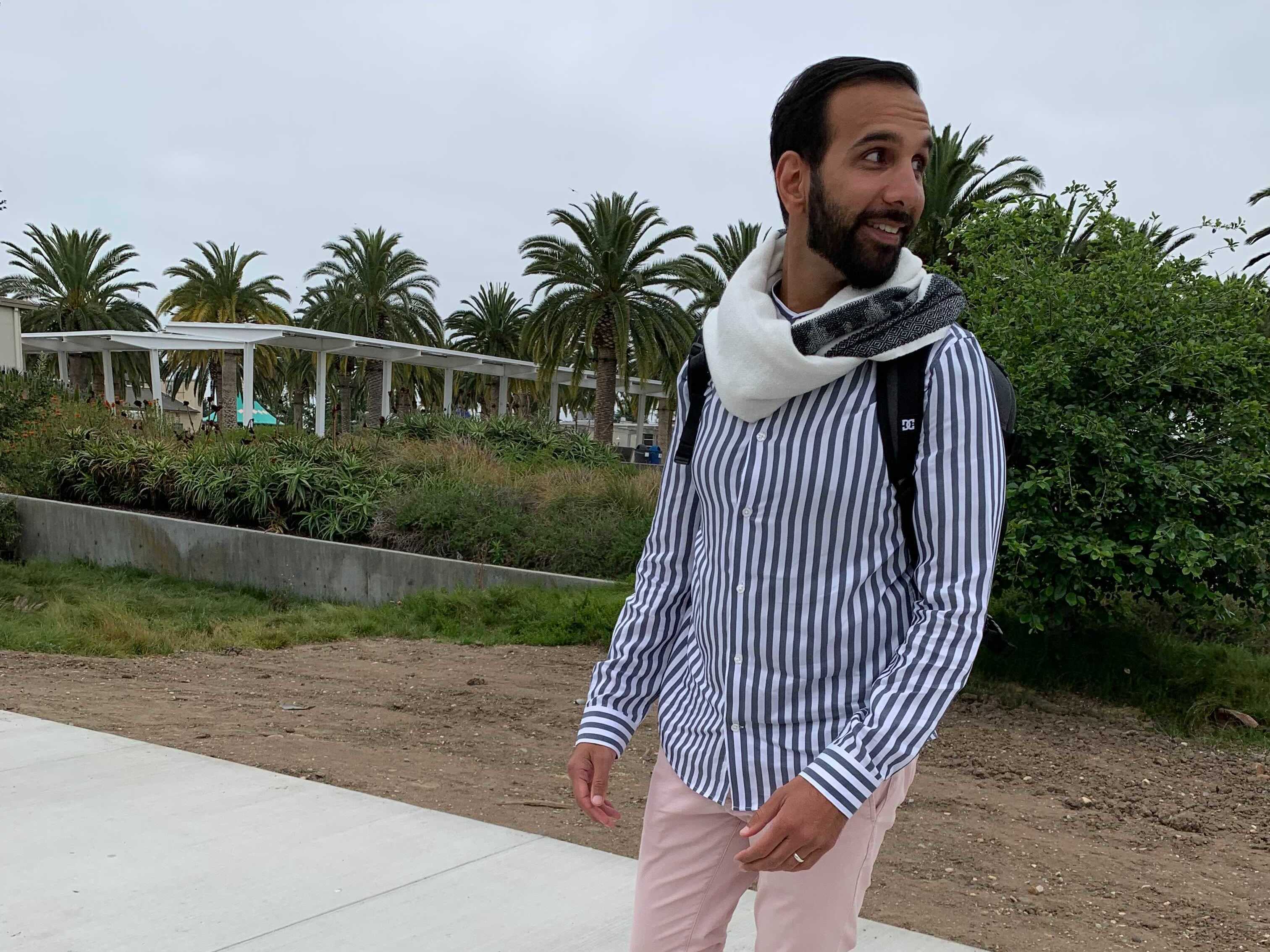 caption: Ali Malik is part of a class action lawsuit against the FBI alleging religious discrimination and violations of surveillance laws.