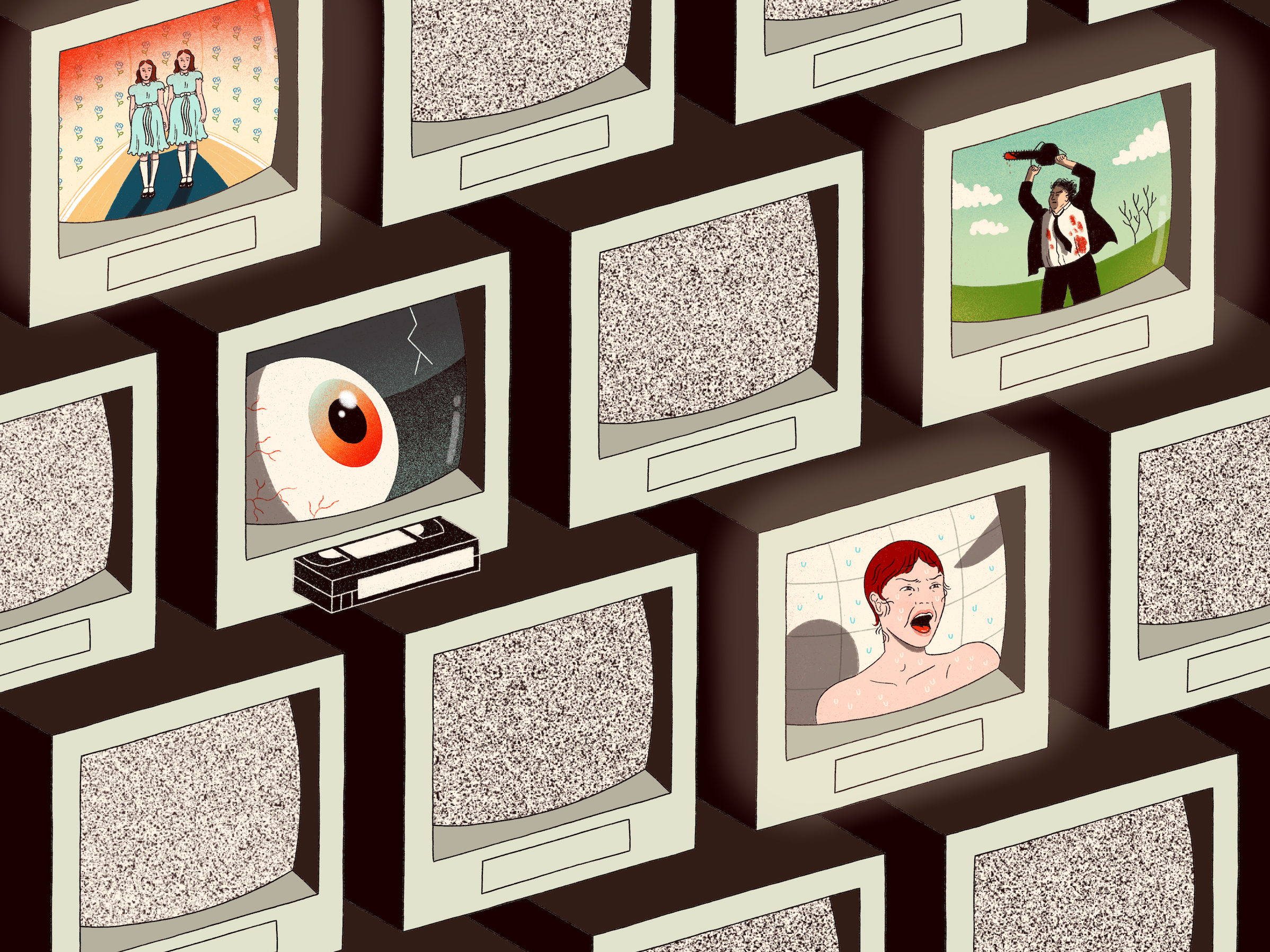 caption: NPR's Nikki Jones can't go one week without watching a horror film.