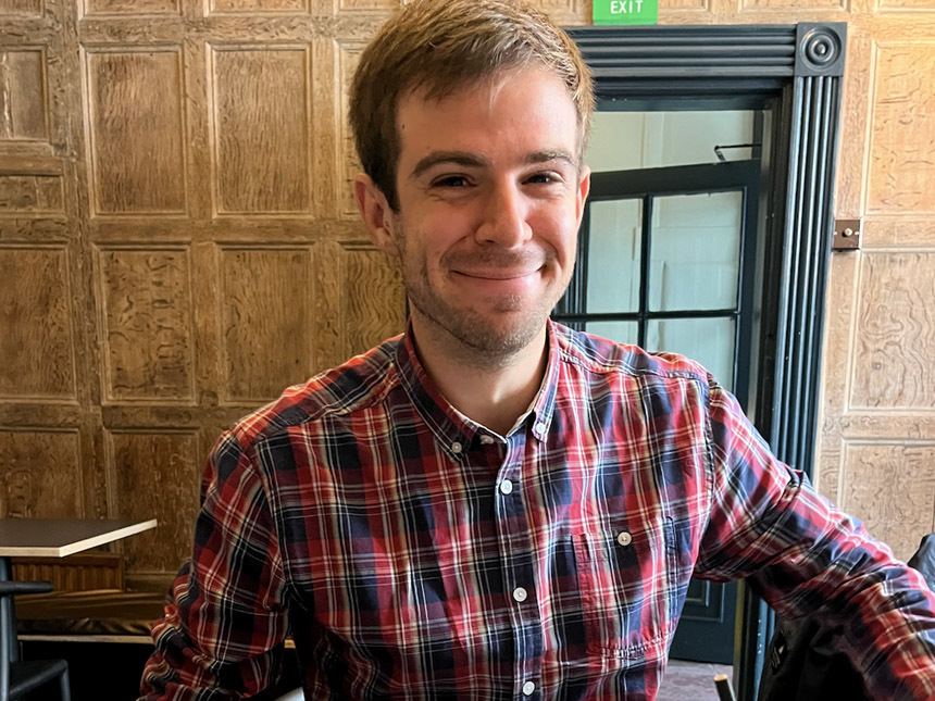 caption: <em>The Onion</em> head writer Mike Gillis submitted an amicus brief to the U.S. Supreme Court this week. He says he hopes it will convince the court to take up an Ohio man's First Amendment case while educating the broader public.