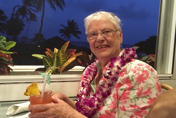 caption: Mary Hanson in a recent photo.