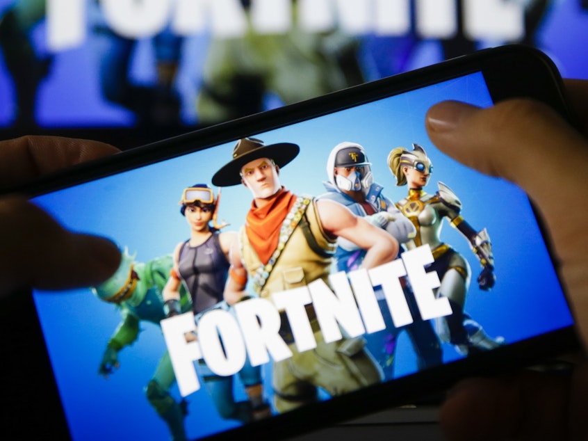 caption: Fortnite is releasing its new season, Chapter 2 - Season 4, on Thursday, but it will not be available on iPhones or other Apple devices because of a legal dispute between Epic Games, the maker of Fortnite, and Apple over in-app commissions.
