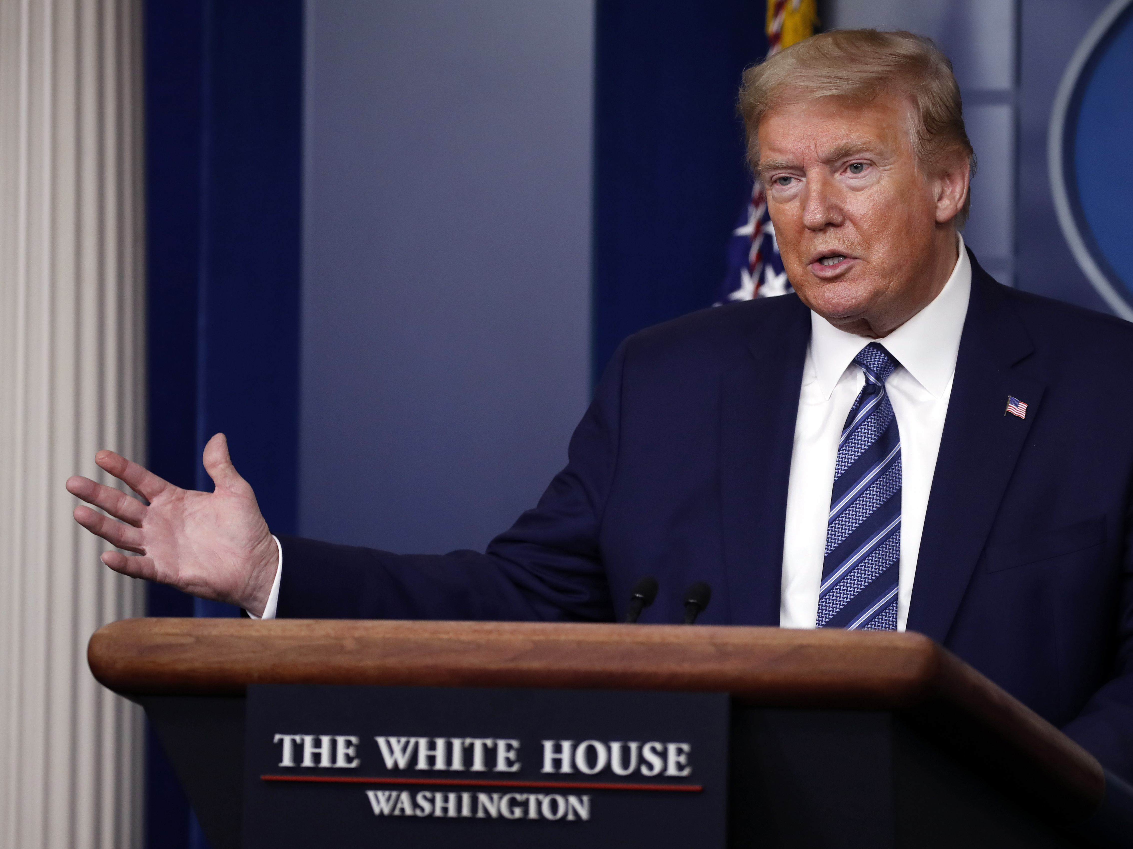 caption: President Trump receives very low marks from young Americans and appears to be a key factor motivating them to vote this year, according to a new survey from Harvard's Institute of Politics.