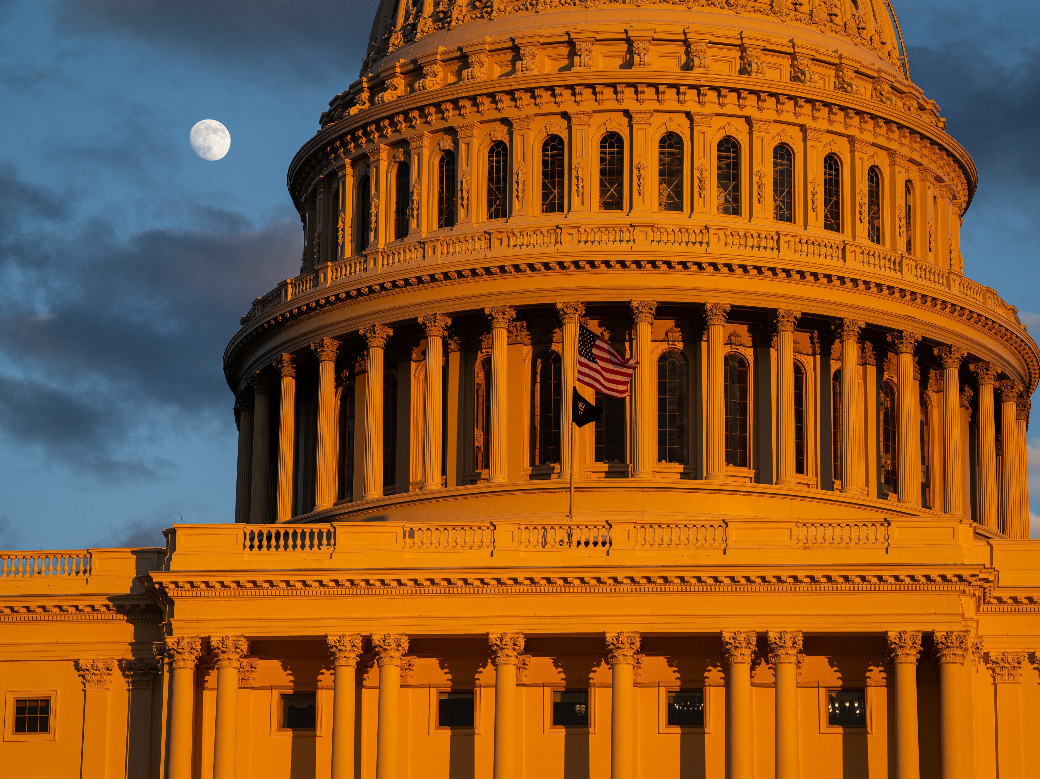 caption: The U.S. Capitol in Washington, D.C., on Dec. 2.