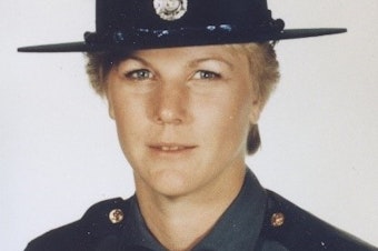 caption: On May 24, 1985, Washington State Patrol Trooper Glenda Thomas became the first female trooper killed in the line of duty. She's being remembered this week as part of the patrol's Centennial Commemoration.