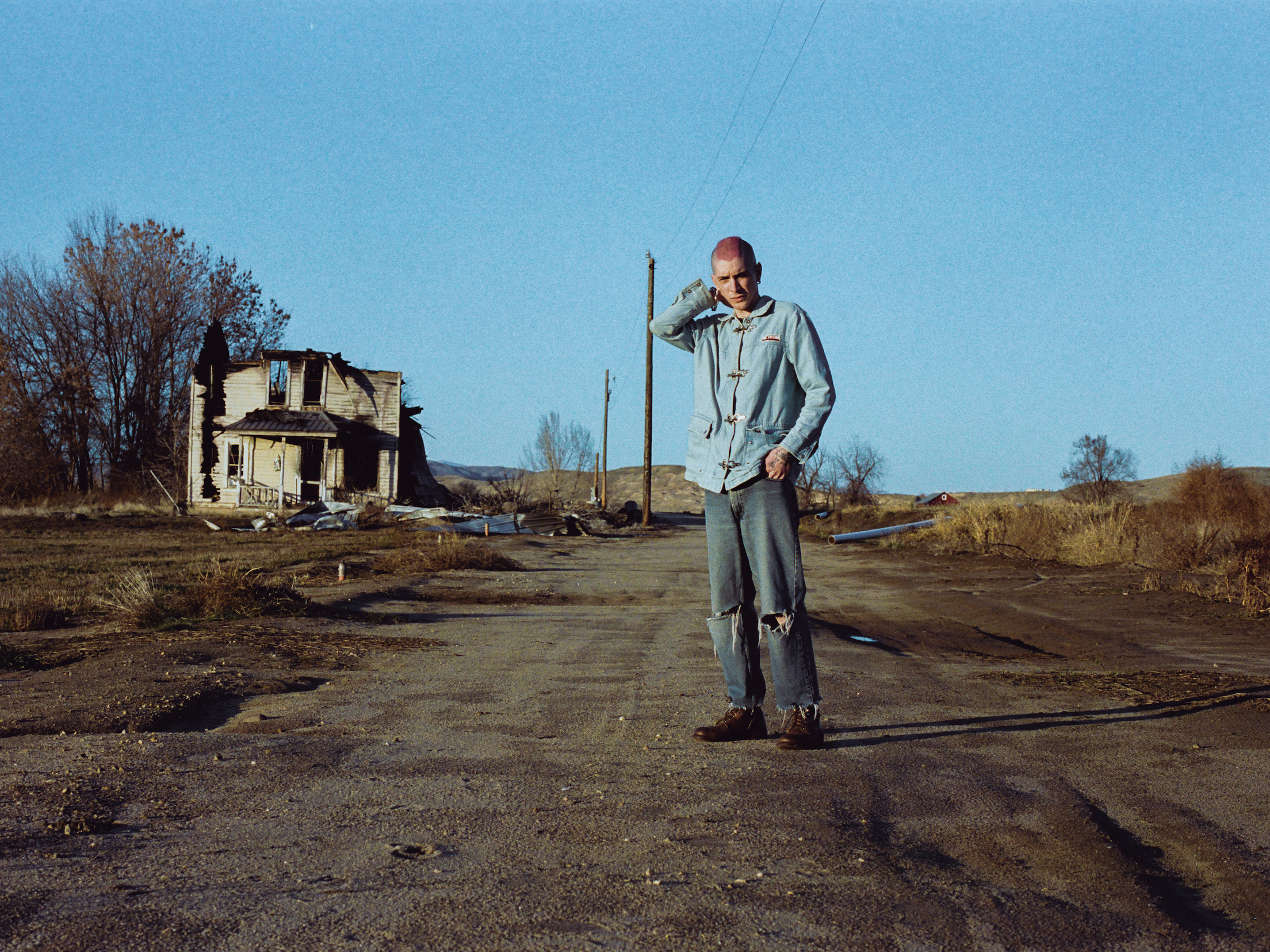 caption: Trevor Powers says his mind kept drifting to the "what ifs" questions after he lost his voice.