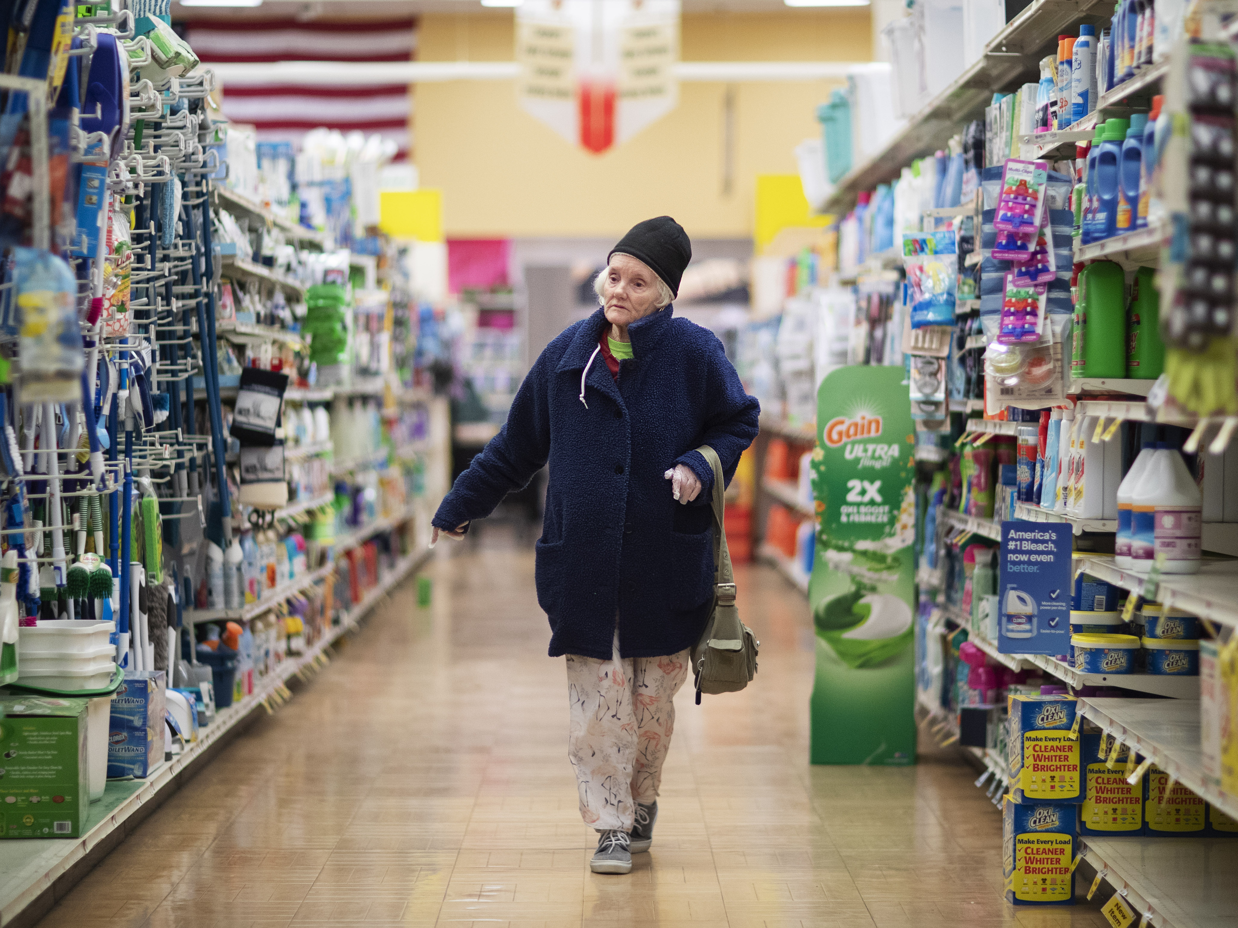 caption: Many supermarkets are settingspecial designated hours when only seniors and others most vulnerable to the coronavirus are invited to shop.