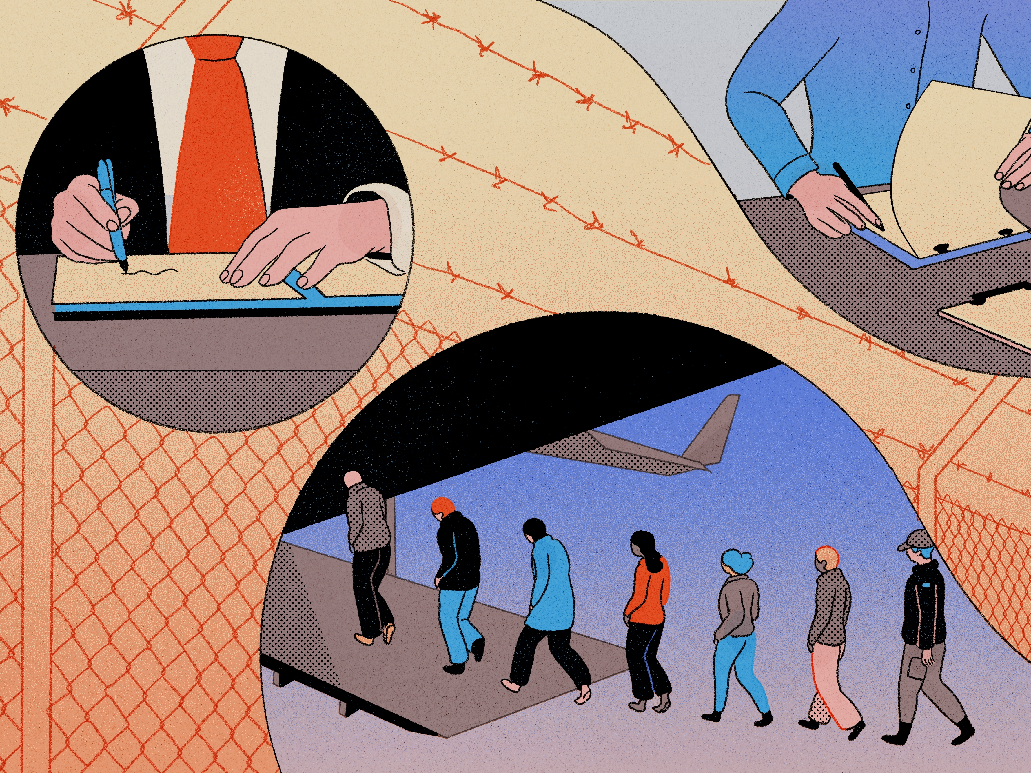 caption: NPR spoke to immigration experts and lawyers and reviewed government documents to break down the steps of the U.S. deportation process and its cost.