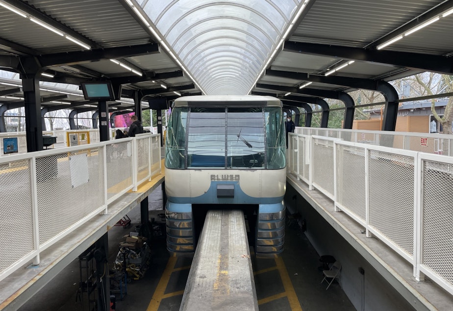 caption: The Seattle monorail