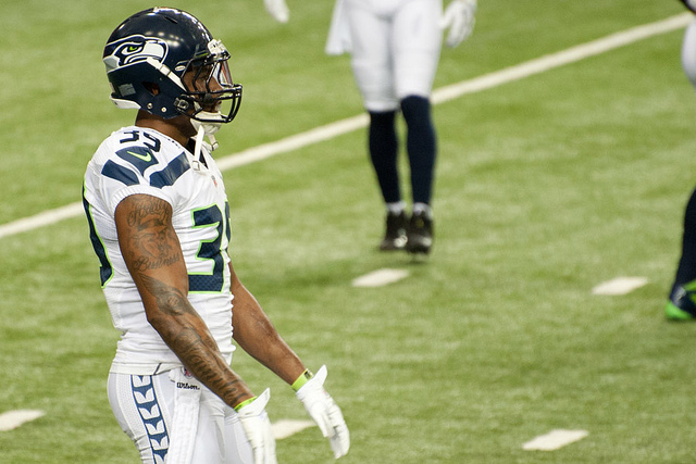 caption: Seattle Seahawks cornerback Brandon Browner, one of the players recently suspended for allegedly violating the NFL's substance-abuse policy.