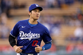 caption: Months after Shohei Ohtani signed a huge deal with the Los Angeles Dodgers in the offseason, the team fired his interpreter over gambling and theft allegations.