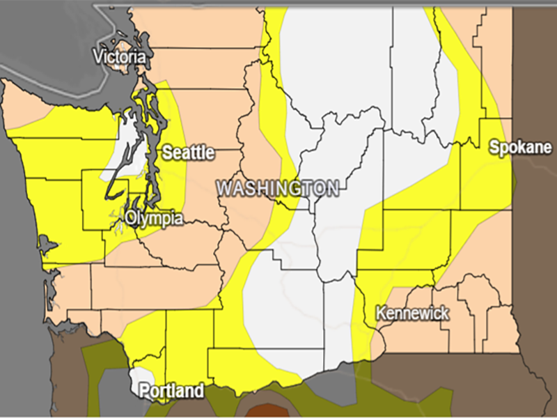 KUOW - Drought Advisory Issued For Washington State As Summer Temps Rise