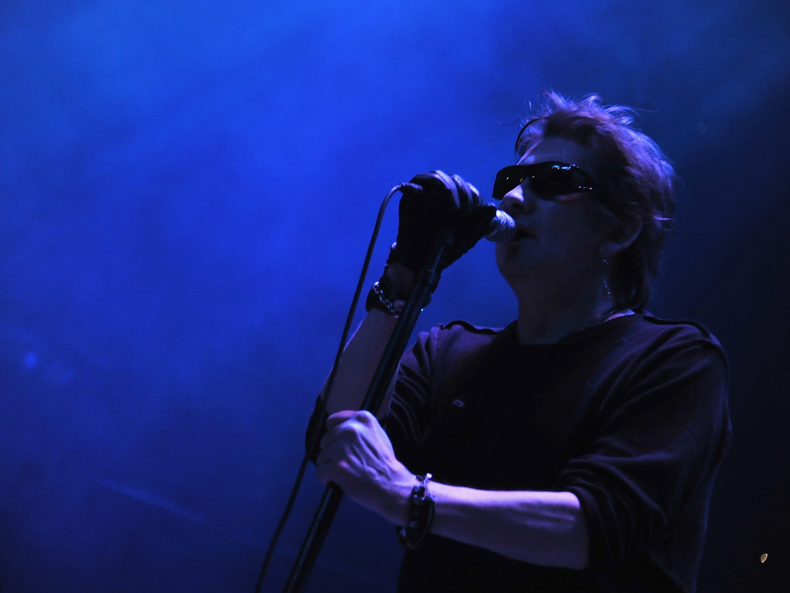 caption: Shane MacGowan of The Pogues performs at Terminal 5 on March 15, 2011, in New York City.