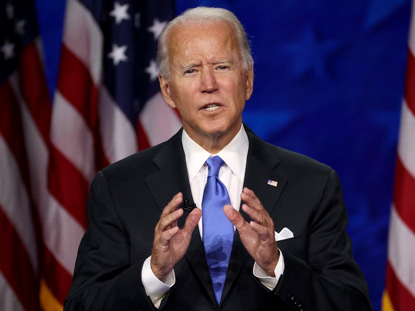 caption: President Biden is expected to announce further restrictions on Russia for its invasion of Ukraine.