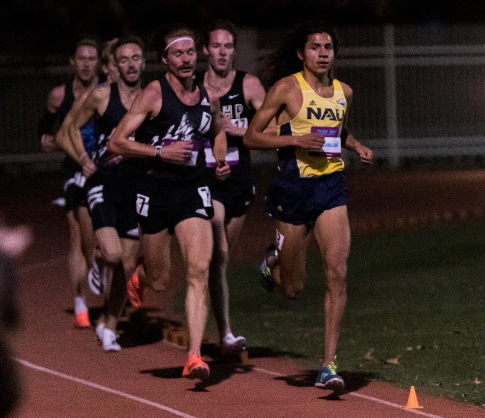 caption:  Luis Grijalva running (Courtesy)