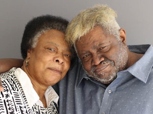 caption: Patsy and Winfred Rembert in Hamden, Conn., at their StoryCorps interview in 2017.