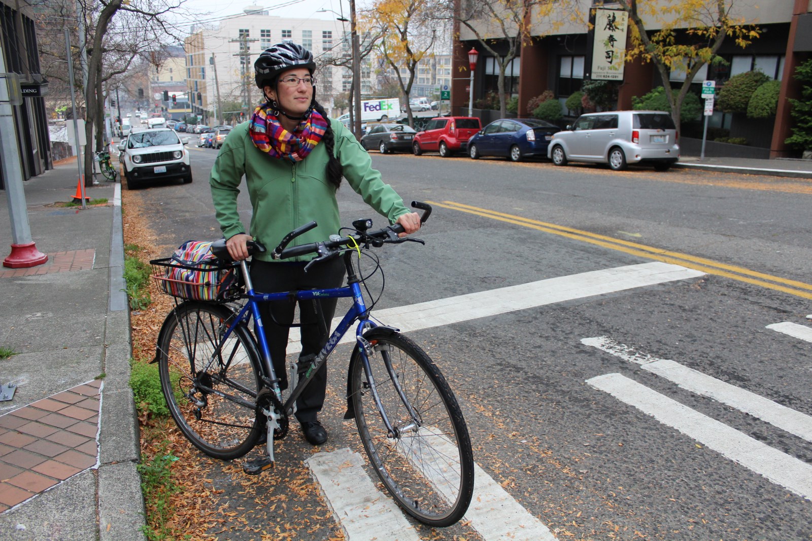 KUOW - The Uphill Sprint To Build Protected Bike Lane Network In ...