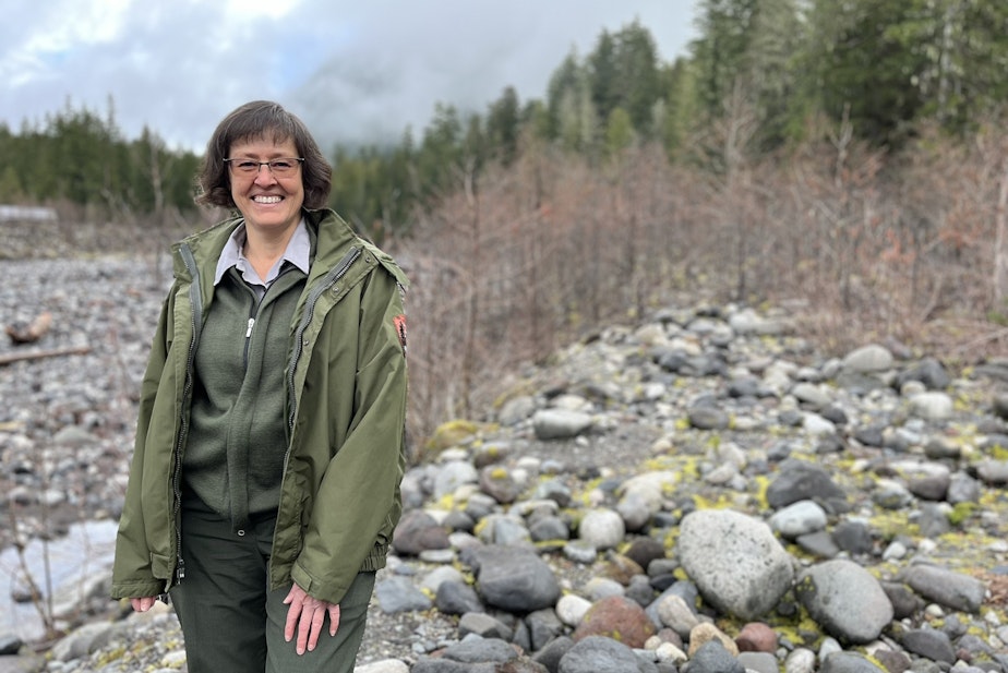 caption: Ranger Teri Tucker is the lead  planner at Mount Rainier National Park