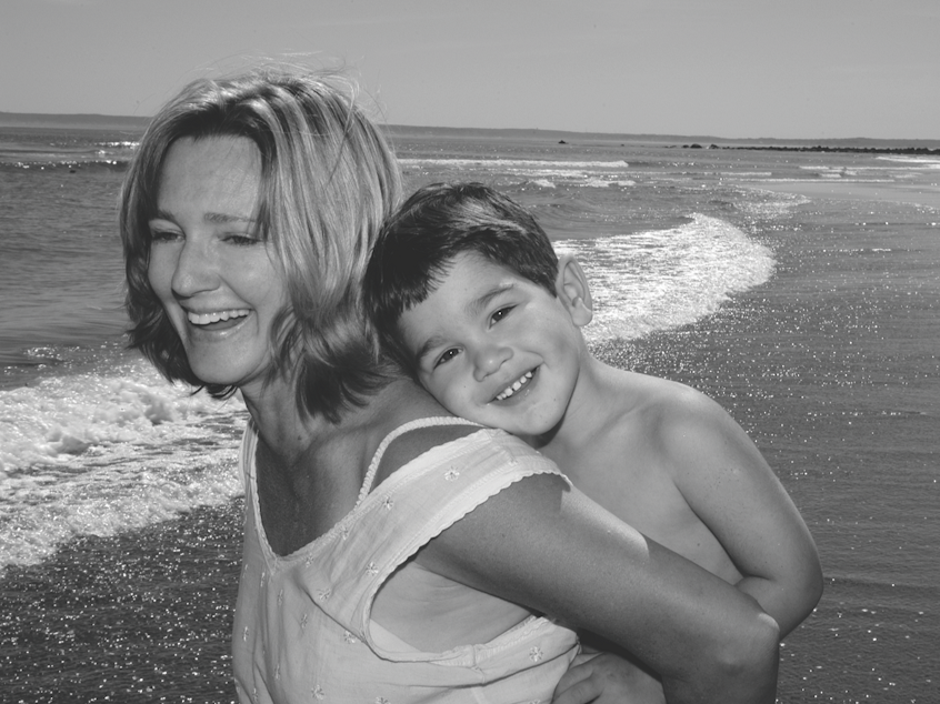 caption: Patricia Nieshoff and her son Edward, circa 2006.