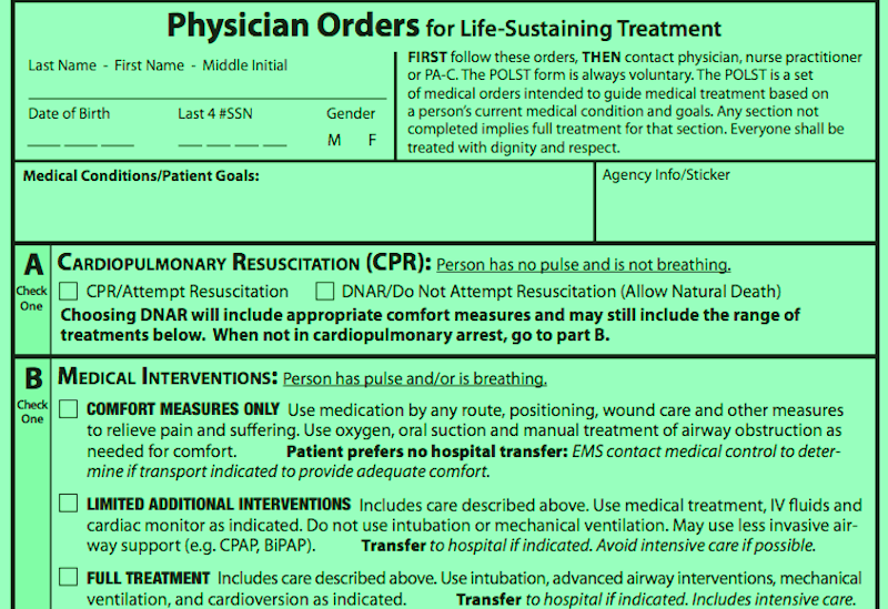 KUOW You'll Need These Forms For Your EndOfLife Care