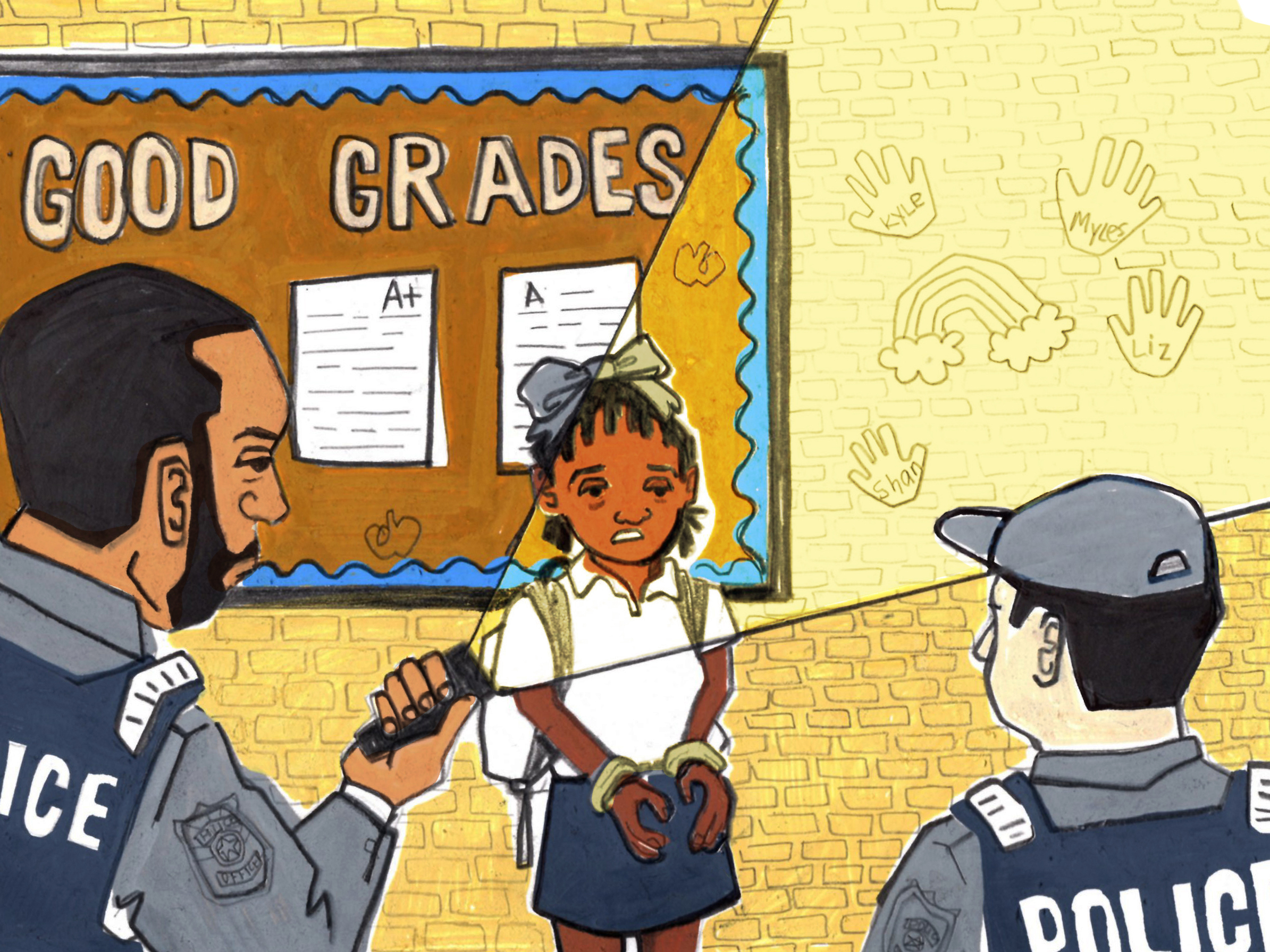 Policing in schools has gone too far.