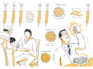 A look at the history of vaccines in schools.