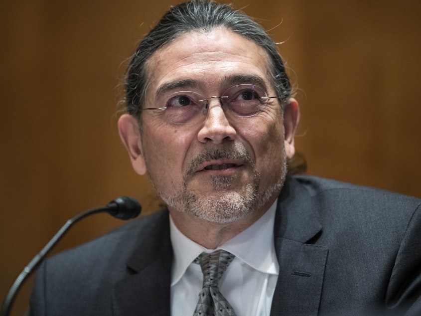 caption: U.S. Census Bureau Director Robert Santos began serving as the first Latino to head the federal government's largest statistical agency in January.