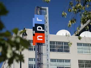 caption: NPR is defending its journalism and integrity after a senior editor wrote an essay accusing it of losing the public's trust.