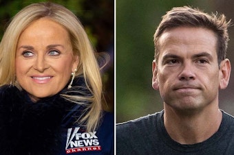 caption: Communications between Fox News CEO Suzanne Scott and Fox Corp. head Lachlan Murdoch following the 2020 presidential election are being scrutinized in a $1.6 billion defamation lawsuit. Murdoch praised Scott's performance in an appearance on Thursday.