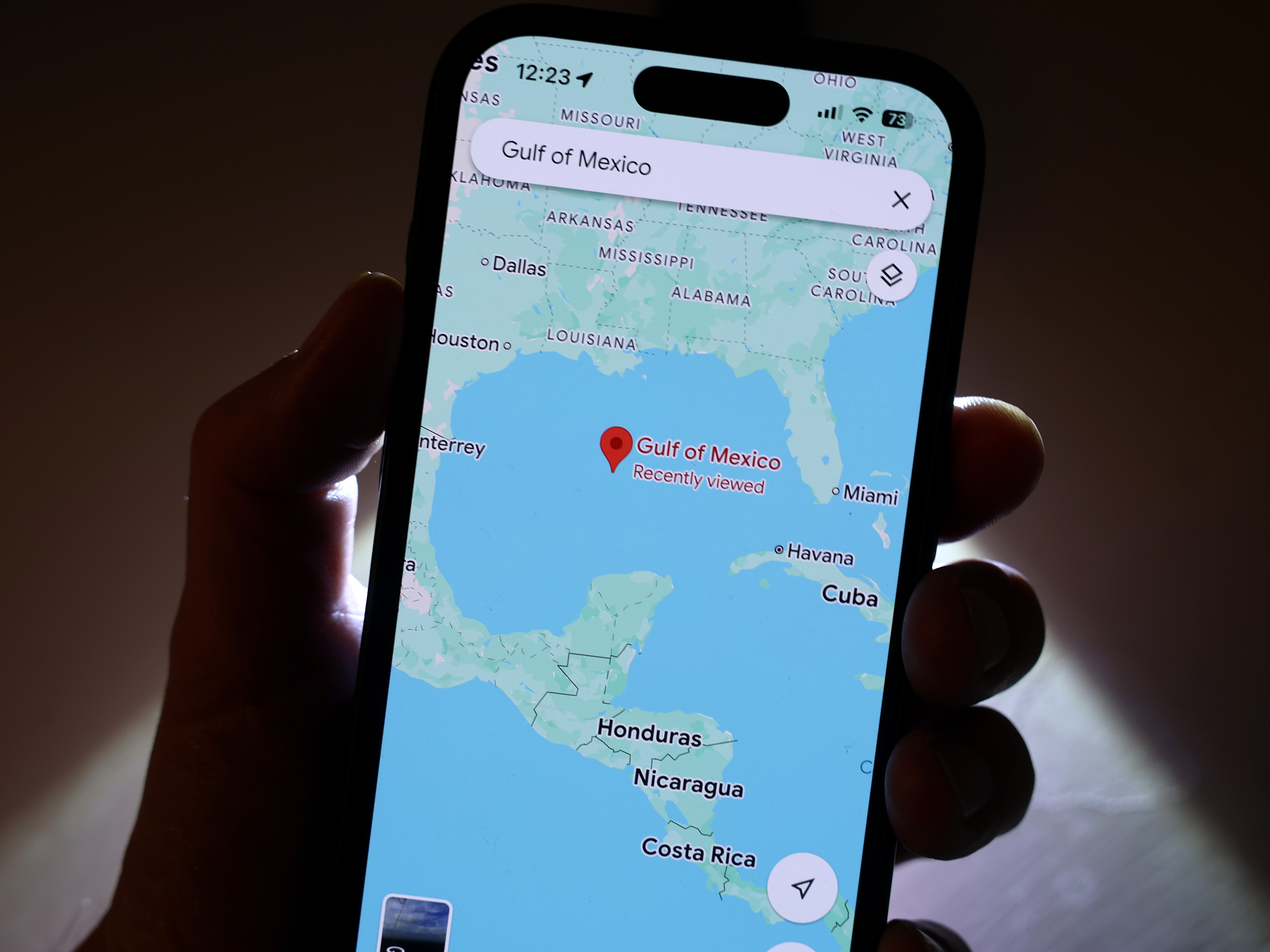 caption: Google says it will rename the Gulf of Mexico as the Gulf of America for U.S. map users, prompting criticism from Mexico.