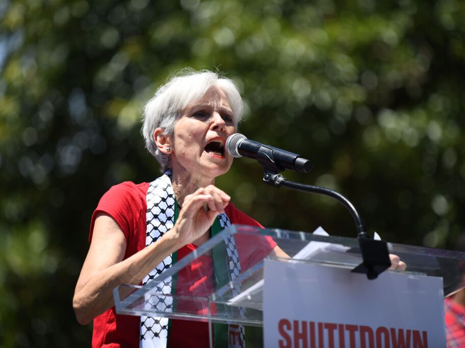 caption: The U.S. Supreme Court ruled Friday against the Green Party's bid to put its presidential candidate, Jill Stein, on the Nevada ballot.