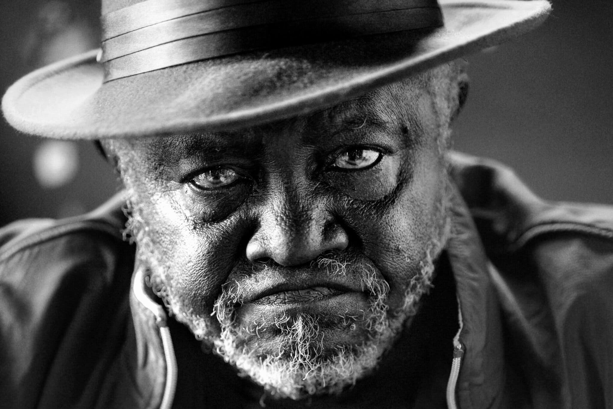 caption: Renan Ozturk's portrait of Winfred Rembert 