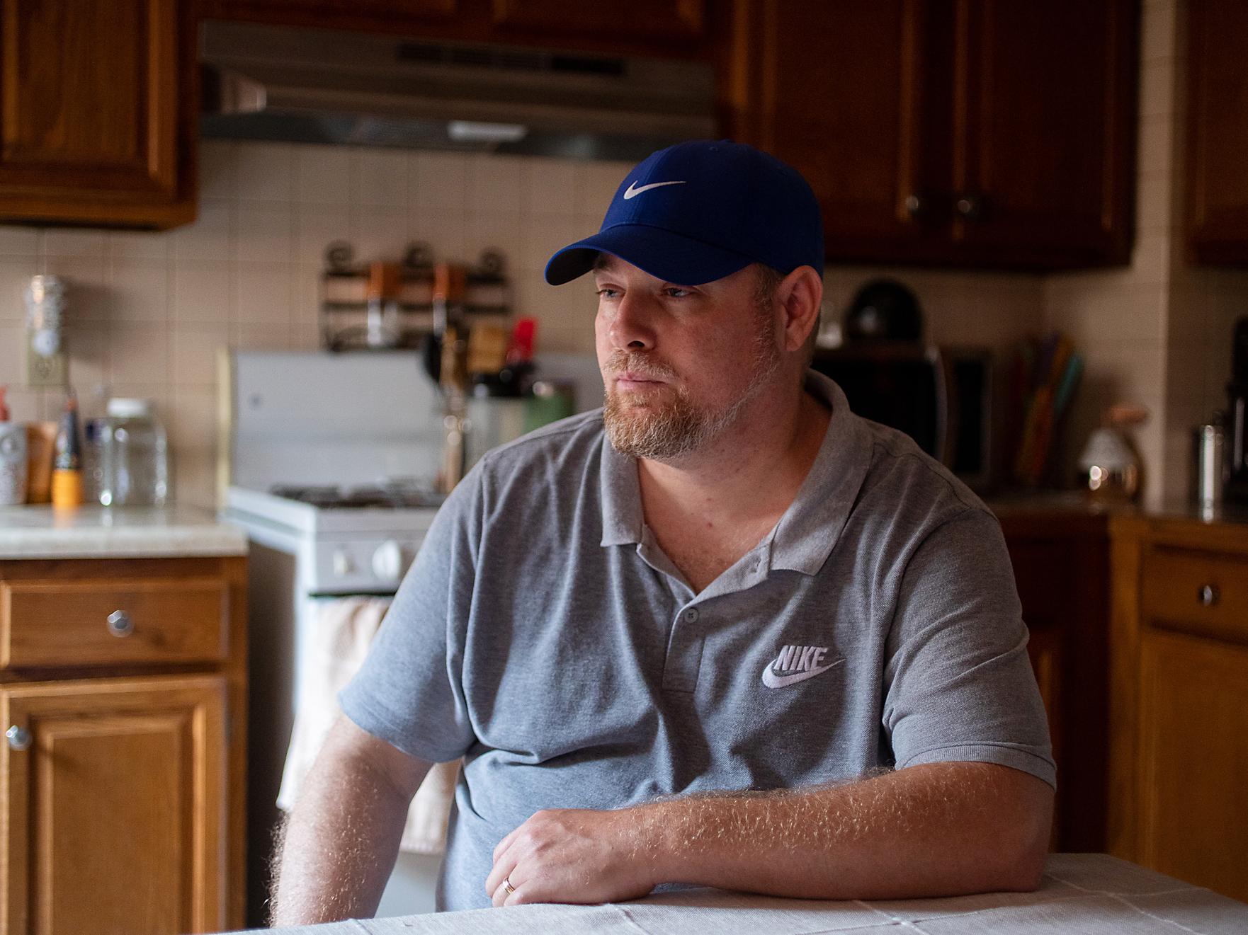 caption: David Jones dusts his house almost daily because the air in his neighborhood is so polluted. "You wake up in the morning and your throat hurts," he says. He is one of millions of people in the United States who live with dangerous air pollution, including gasses and particulates so small that they can worm their way deep into one's lungs and even cross into the brain.