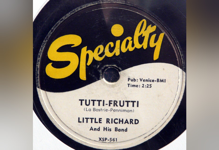 caption: You may know the lyrics to the Little Richard song as, 'Trutti Frutti, Oh Rutti' but the original lyrics were 'Trutti Frutti, Good Booty.' 