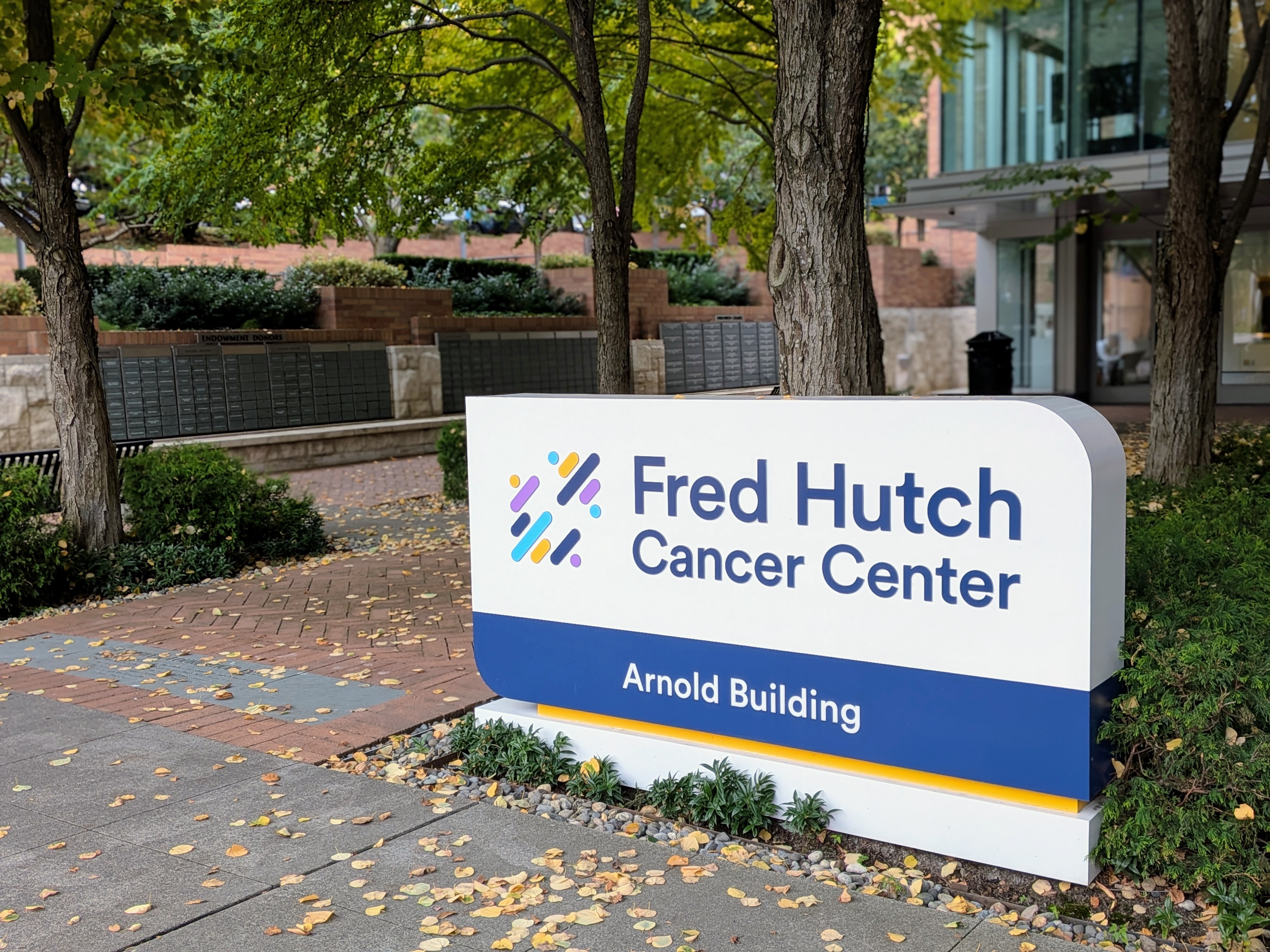 caption: The Fred Hutch Cancer Center in Seattle. 