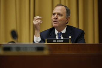 caption: The House voted on GOP Rep. Anna Paulina Luna's latest resolution to censure Democratic Rep. Adam Schiff, seen here during a Judiciary hearing on Wednesday.