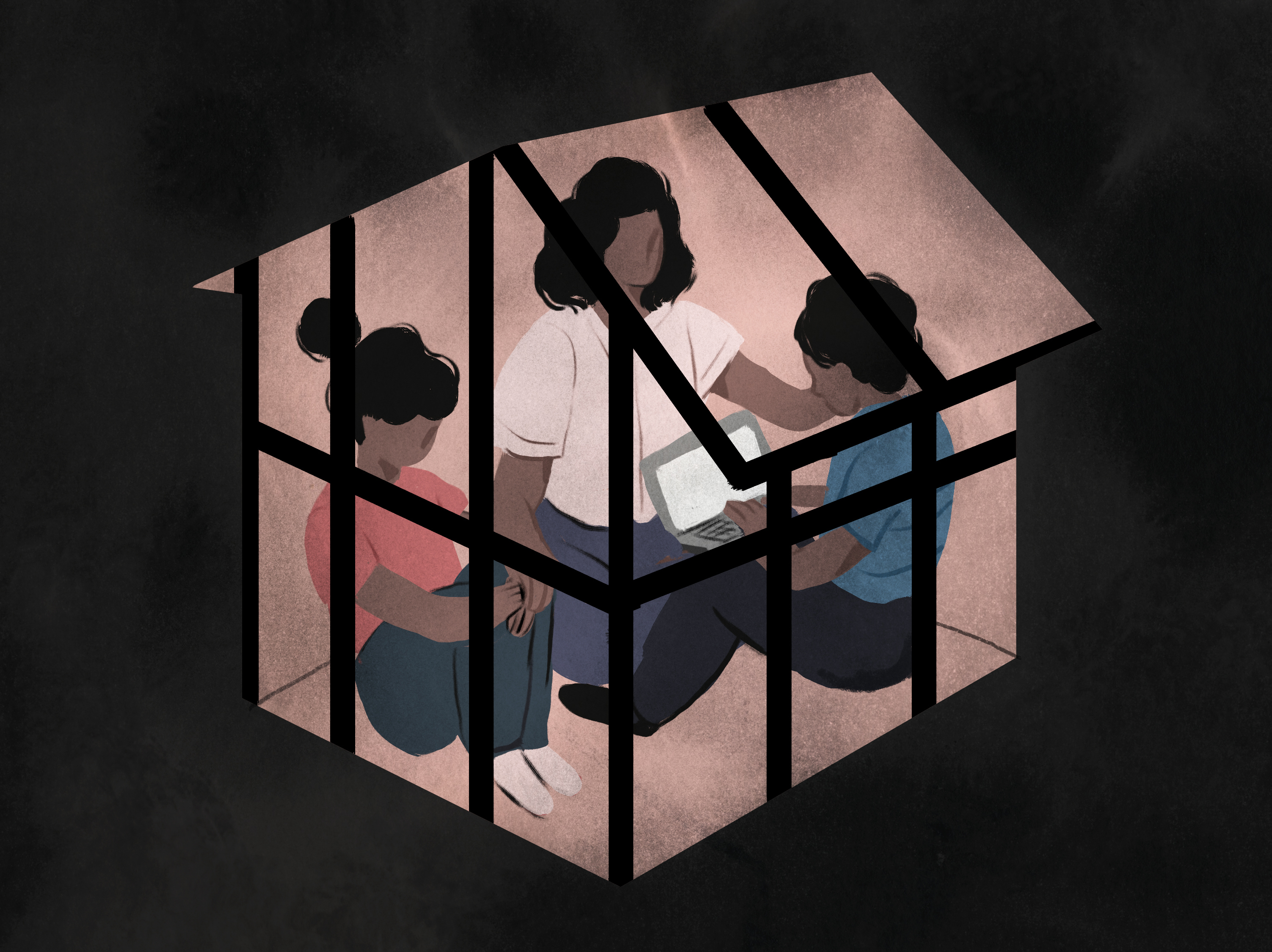 The majority of families with children are facing serious financial problems, according to a new poll by NPR and Harvard. And 35% say it's hard to help their kids adjust to change in their lives.