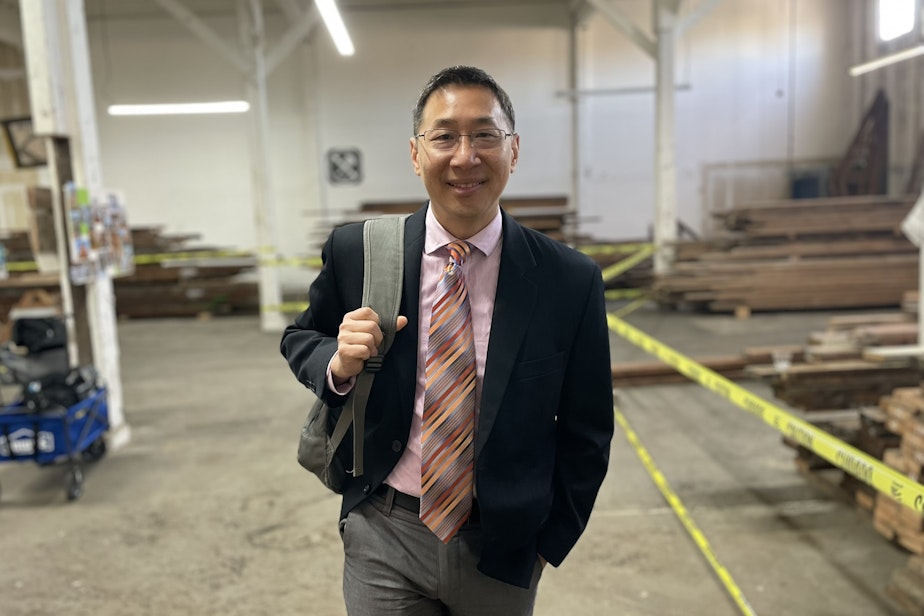 caption: Andrew Lee leads Seattle Public Utilities