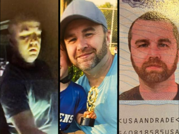 caption: Nicholas Hamlett, seen on these images from his wanted poster, was the subject of a weekslong manhunt following the Oct. 18 murder of Steven Lloyd. Authorities say Hamlett befriended Lloyd and lured him into a wooded area in Tennessee, killing him in an attempted identity theft plot.