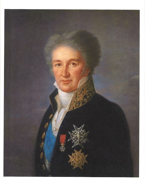 caption: Élisabeth Louise Vigée-LeBrun (French, 1755-1842), Portrait of the Duc de Riviere, 1828.