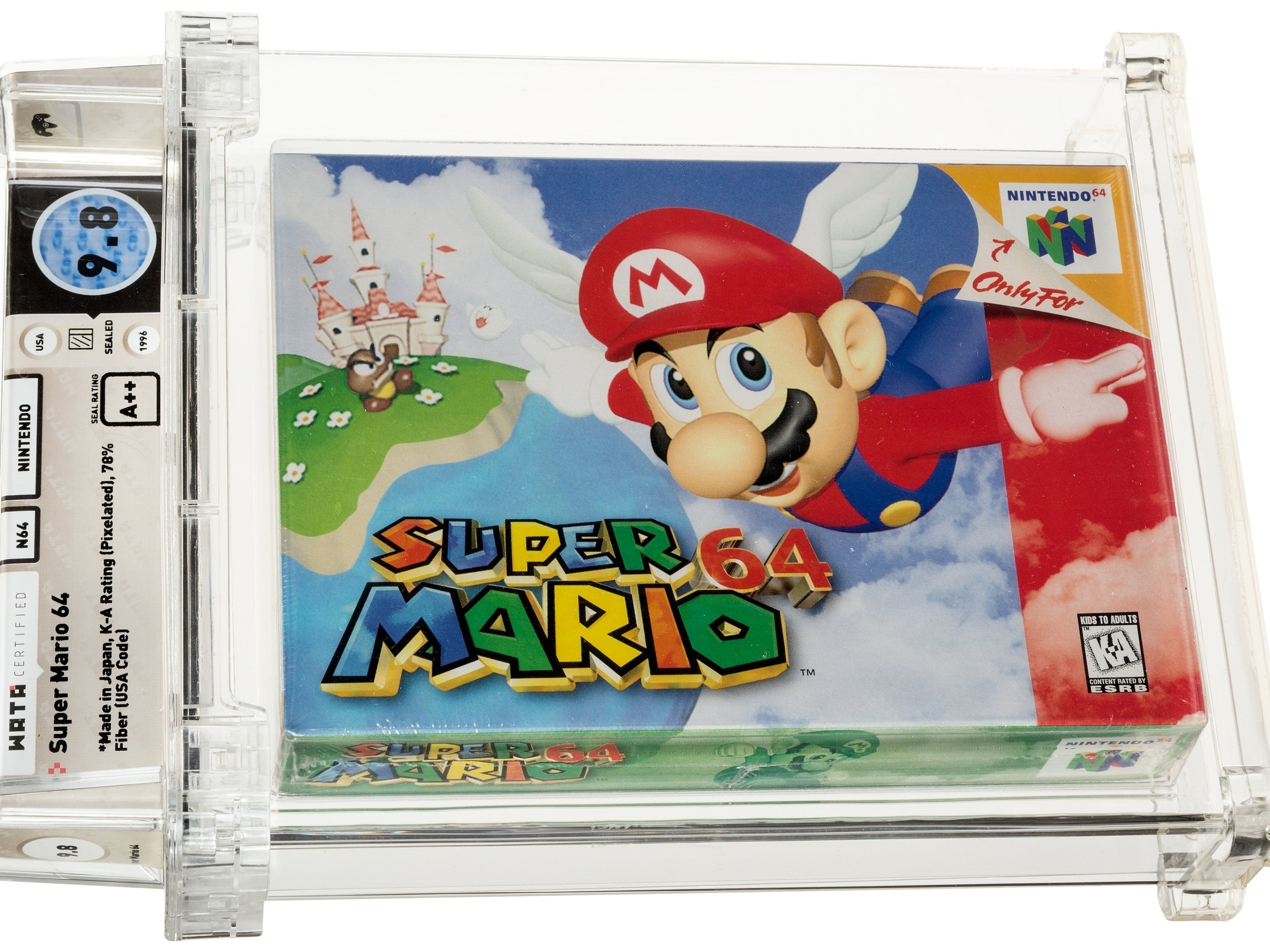 super mario 64 auction super mario 64 auction