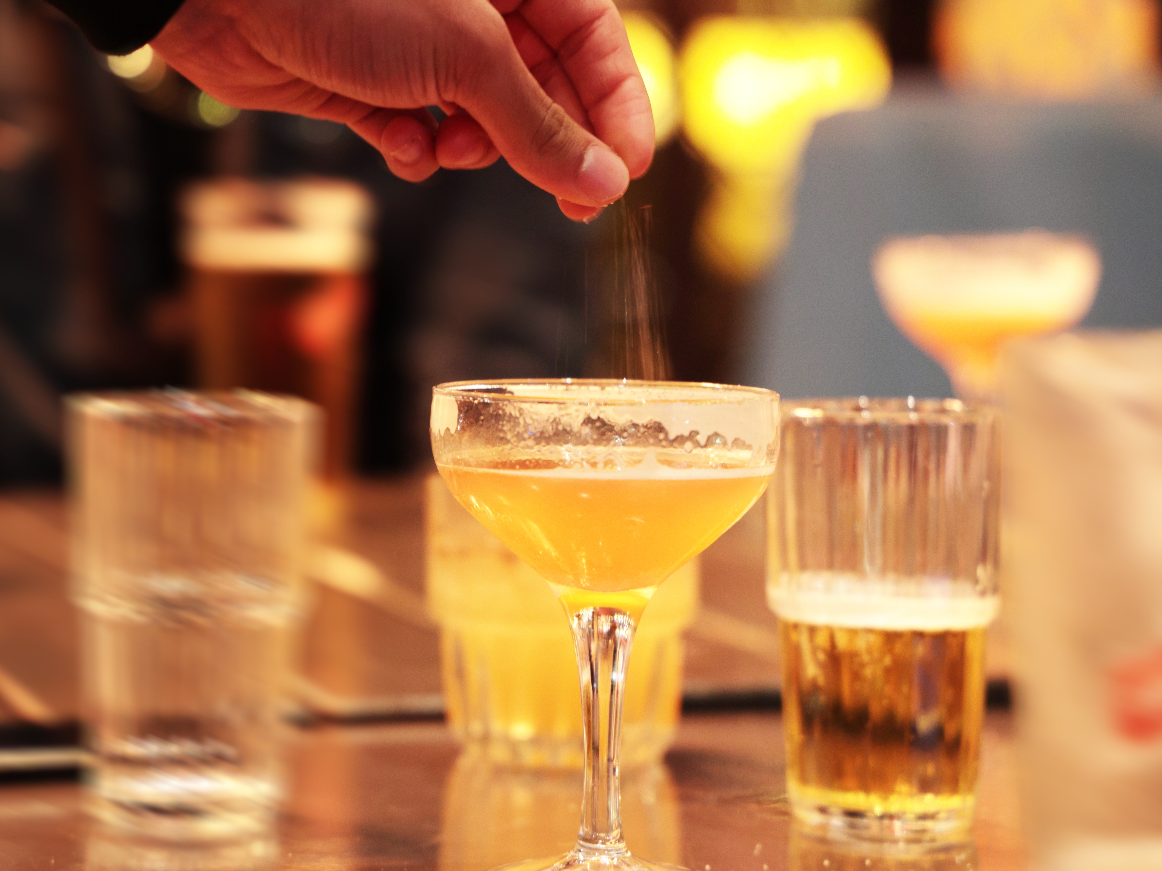 caption: A representative for RAINN, the Rape, Abuse &amp; Incest National Network, an anti-sexual assault organization, recommends guarding your food and drink at a party and realizing how fast they can be tampered with. 